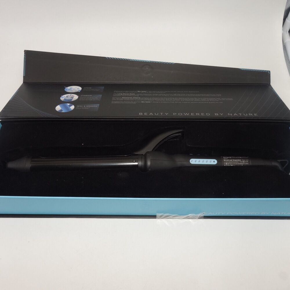 BIO IONIC 1.25 Inch Long Barrel Styler Curling Iron for Various Hair Styles NEW - Picture 5 of 6
